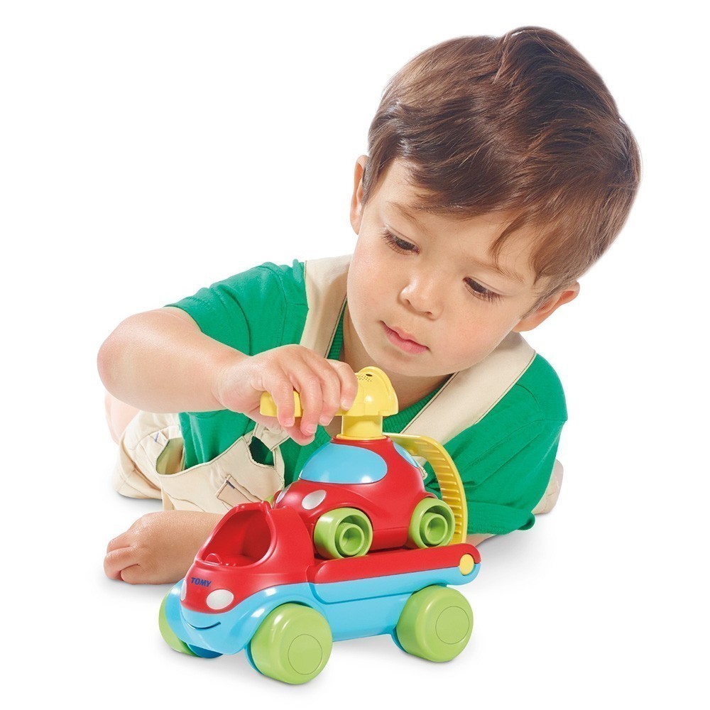 Tomy - 3-in-1 Fix & Load Tow Truck
