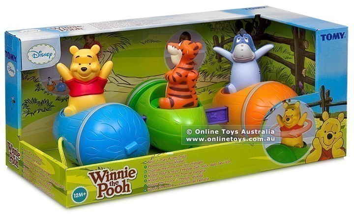Tomy - Disney - Winnie The Pooh - Spin N' Play Acorn Train