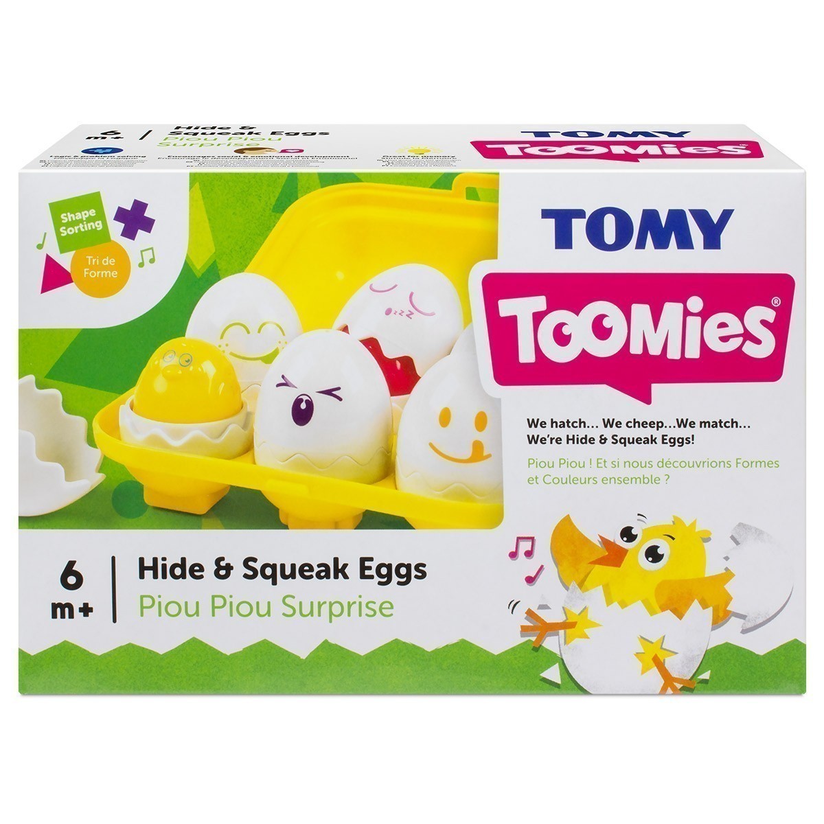 Tomy - Hide N Squeak Eggs