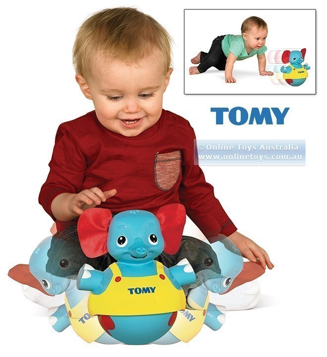 Tomy - Tap N Toddle Elephant