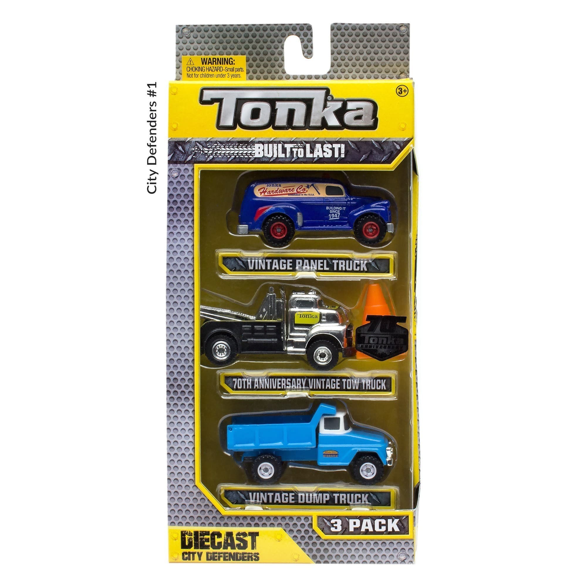 Tonka - 70th Anniversary Die-Cast Vehicles - 3-Pack City Defenders #1