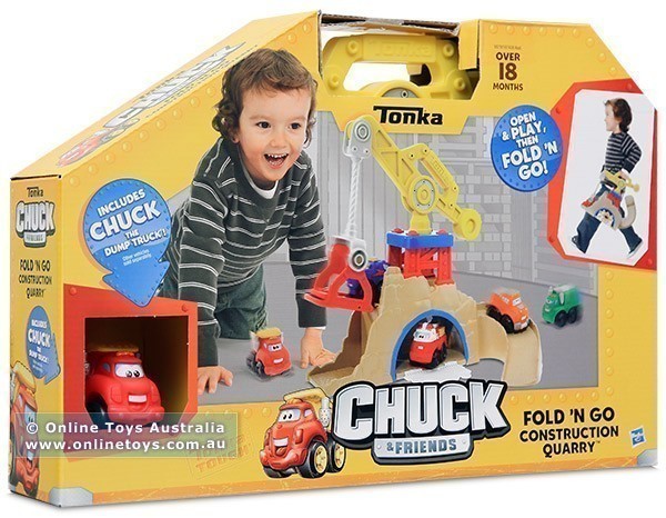 Tonka - Chuck and Friends - Fold 'N Go Construction Quarry