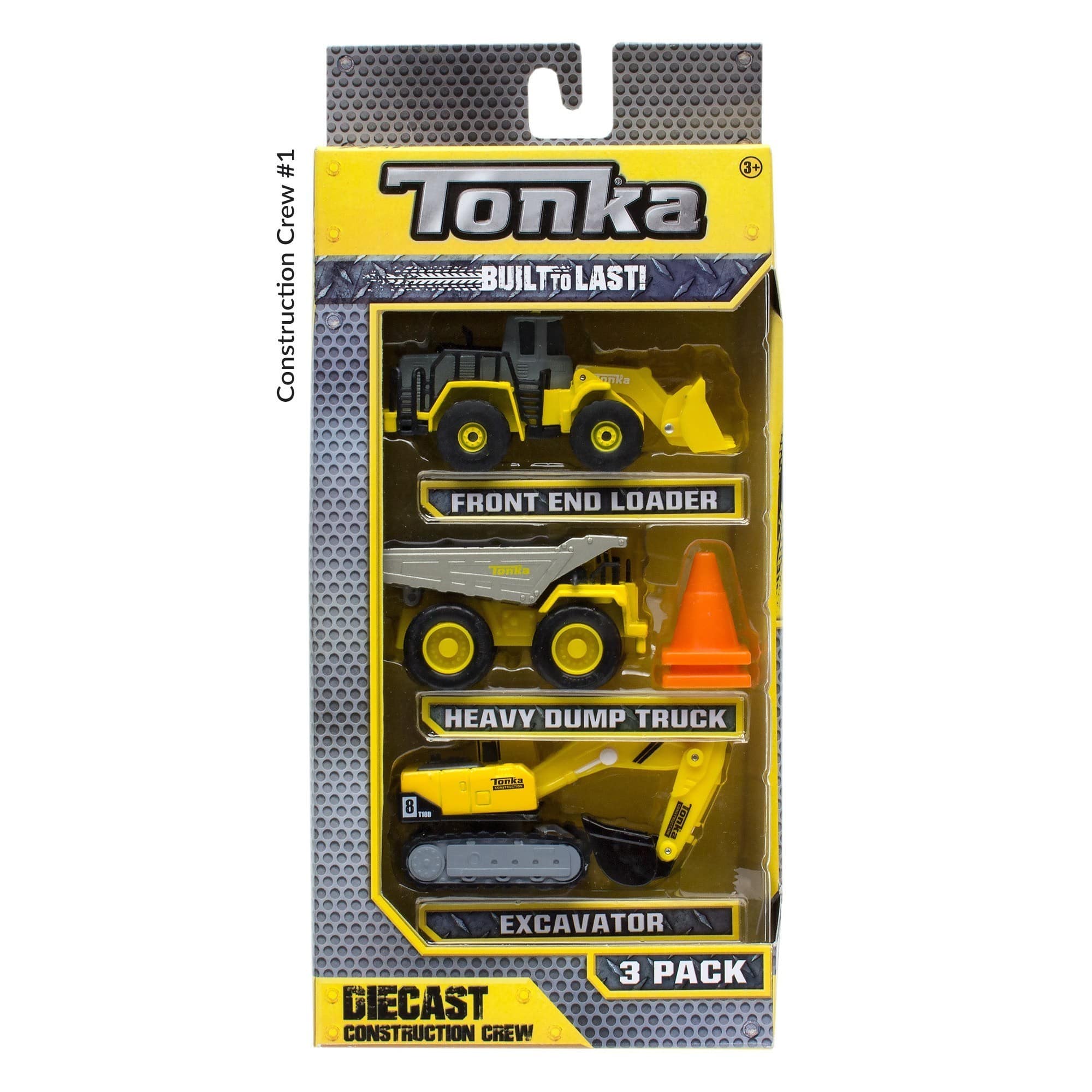 Tonka - Die-Cast Vehicles - 3-Pack Constr