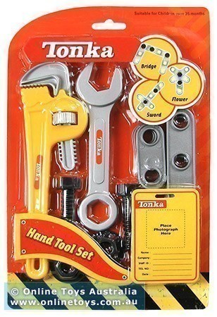 Tonka Hand Tools - Pipe Wrench and Spanner Set