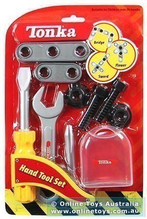 Tonka Hand Tools - Screw Driver and Spanner Set