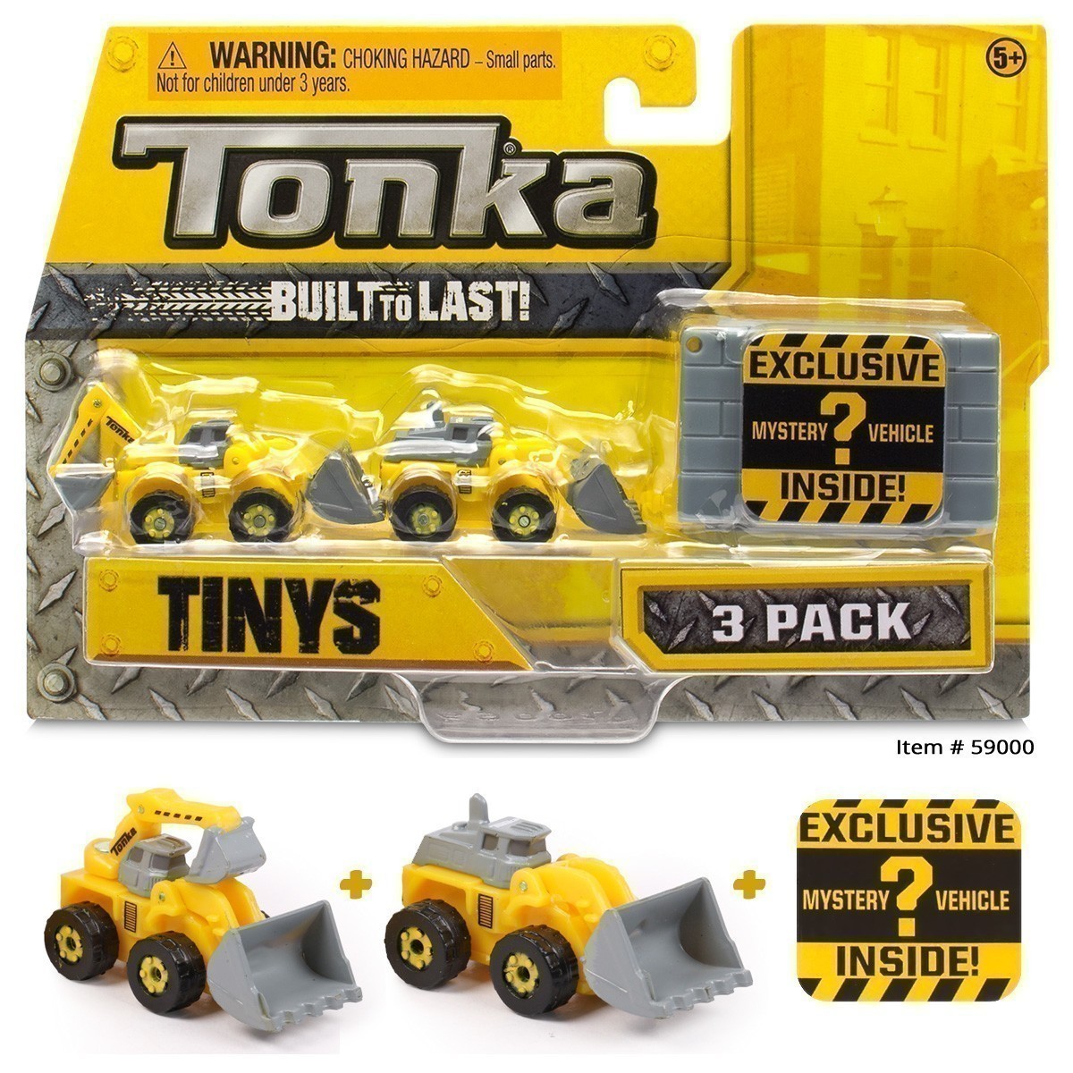 Tonka - Tinys 3-Pack #59000