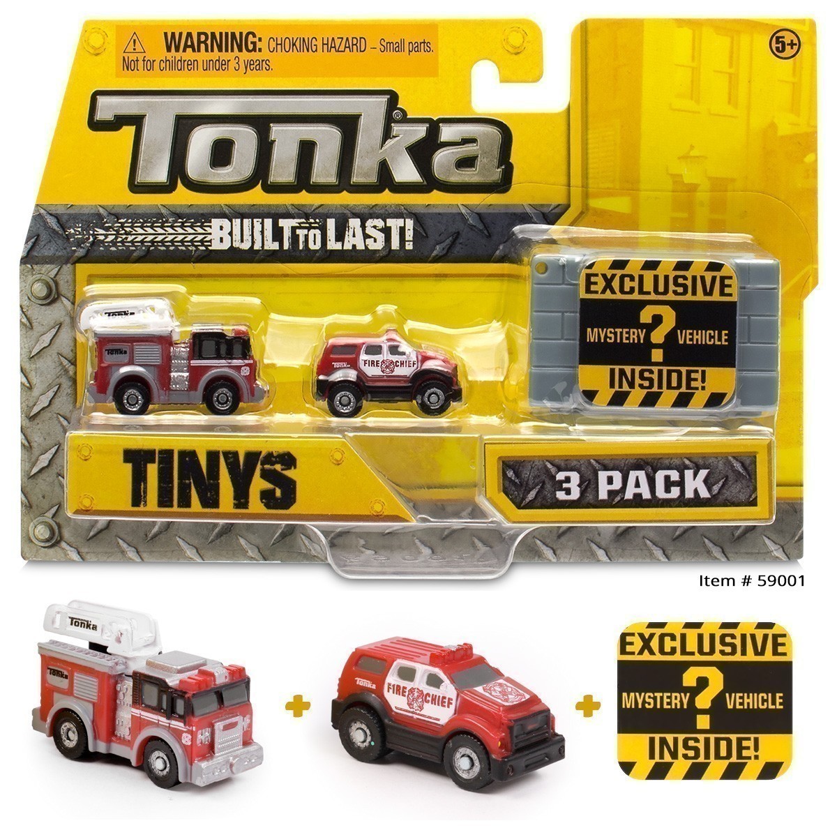 Tonka - Tinys 3-Pack #59001