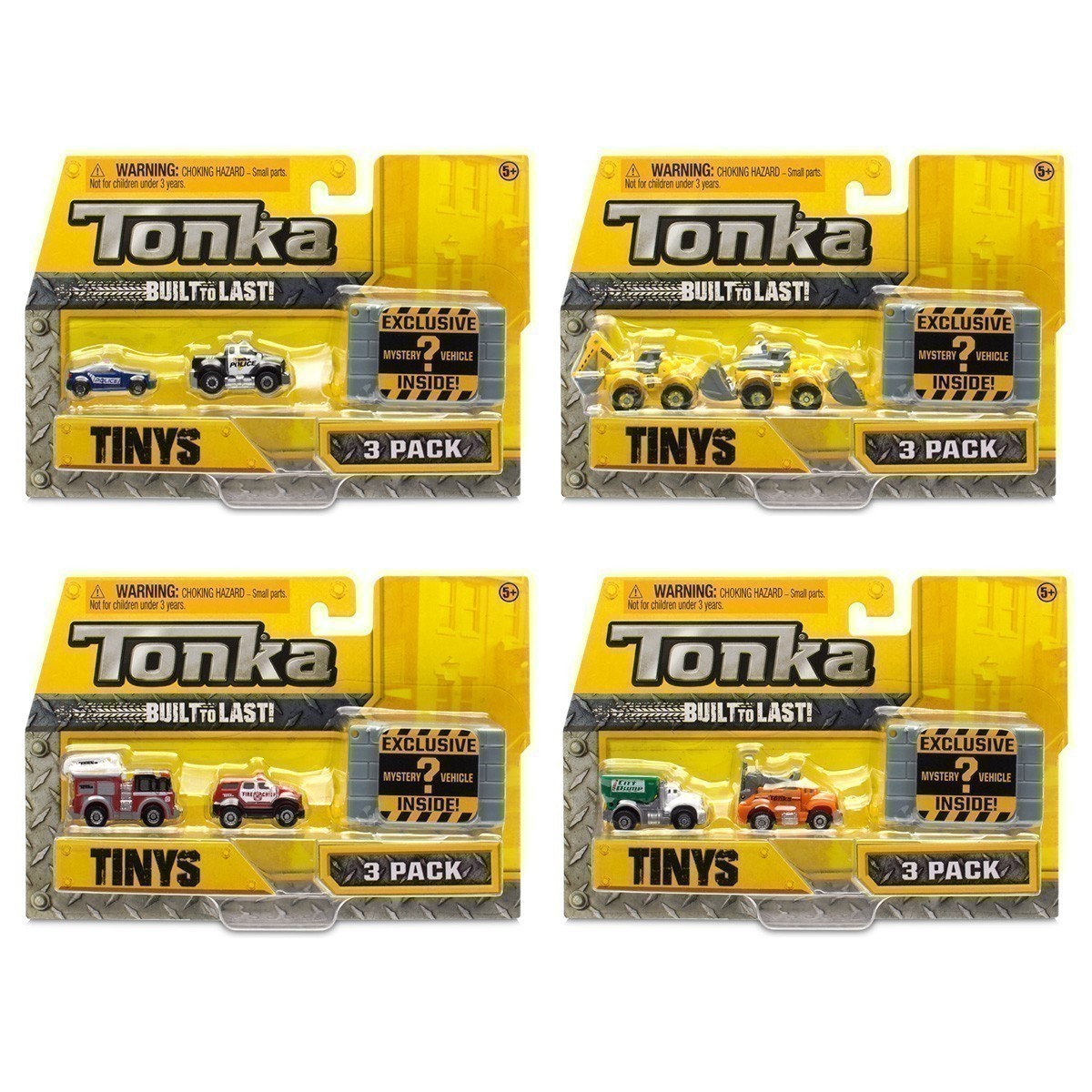Tonka - Tinys 3-Pack Assortment