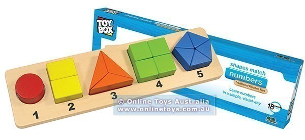 Toy Box - Shapes Match - Numbers