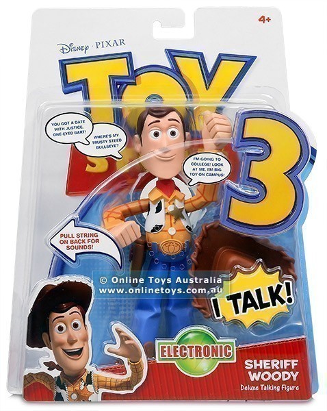 Toy Story 3 - Sheriff Woody Deluxe Talking Figure