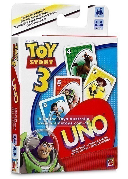 Toy Story 3 - UNO Card Game