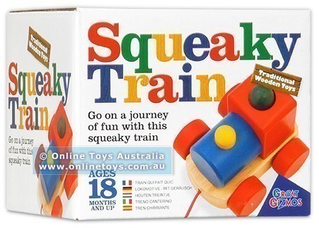 Traditional Wooden Toys - Squeaky Train