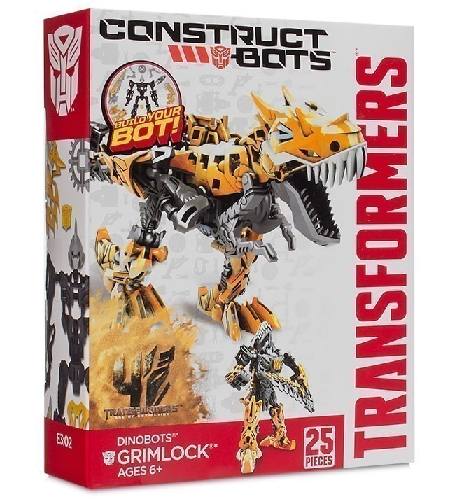 Transformers - Age of Extinction - Construct-Bots Dinobots - Grimlock Action Figure