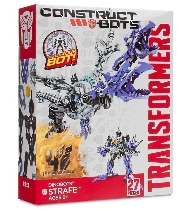 Transformers - Age of Extinction - Construct-Bots Dinobots - Strafe Action Figure