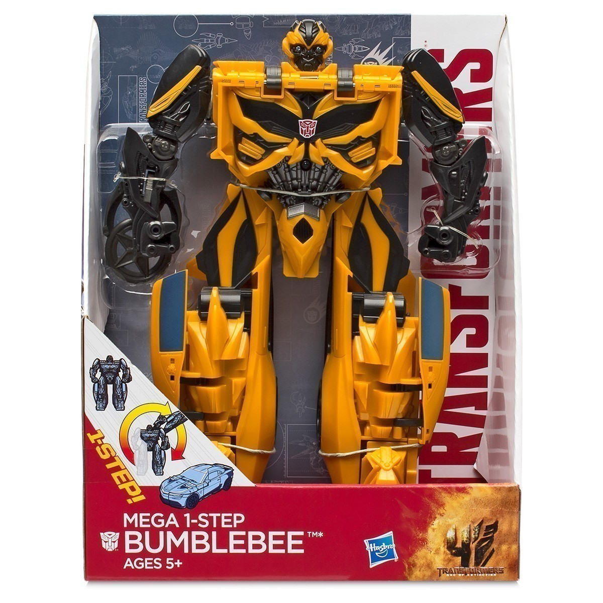 Transformers - Age of Extinction - Mega 1-Step Bumblebee Figure