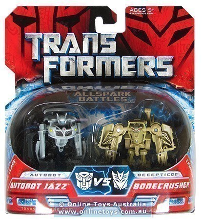 Transformers - Autobot Jazz Vs Bonecrusher