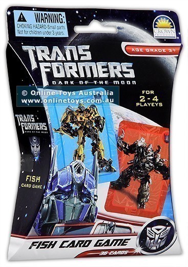 Transformers - Dark of the Moon - Fish Card Game