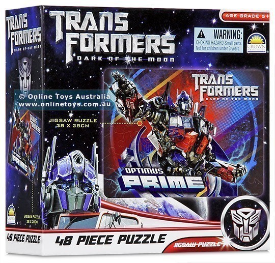 Transformers - Dark of the Moon - Optimus Prime - 48 Piece Jigsaw Puzzle