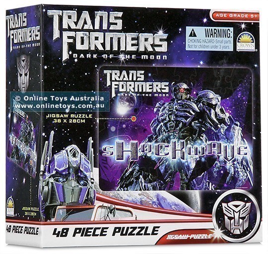 Transformers - Dark of the Moon - Shockwave - 48 Piece Jigsaw Puzzle
