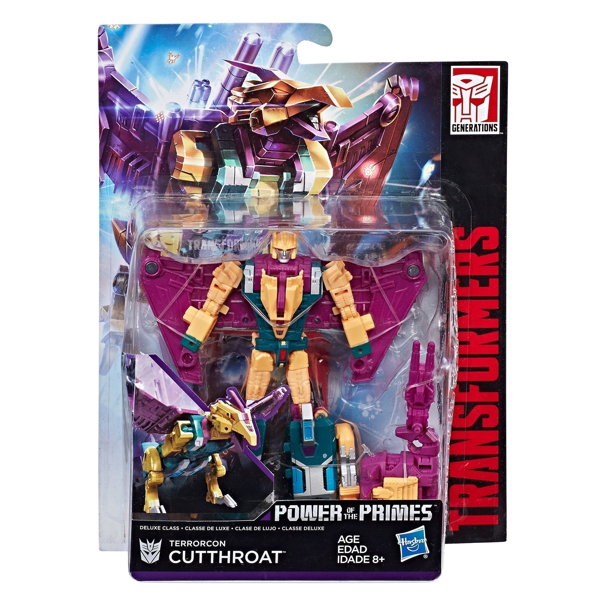 Transformers - Generations Power of the Primes - Deluxe Terrorcon Cutthroat