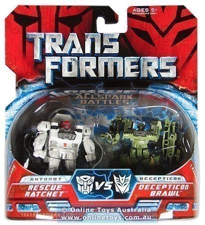 Transformers - Rescue Ratchet Vs Decepticon Brawl