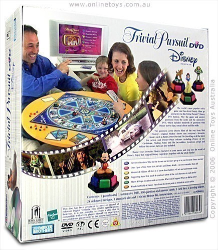 Trivial Pursuit - Disney DVD Edition - Back