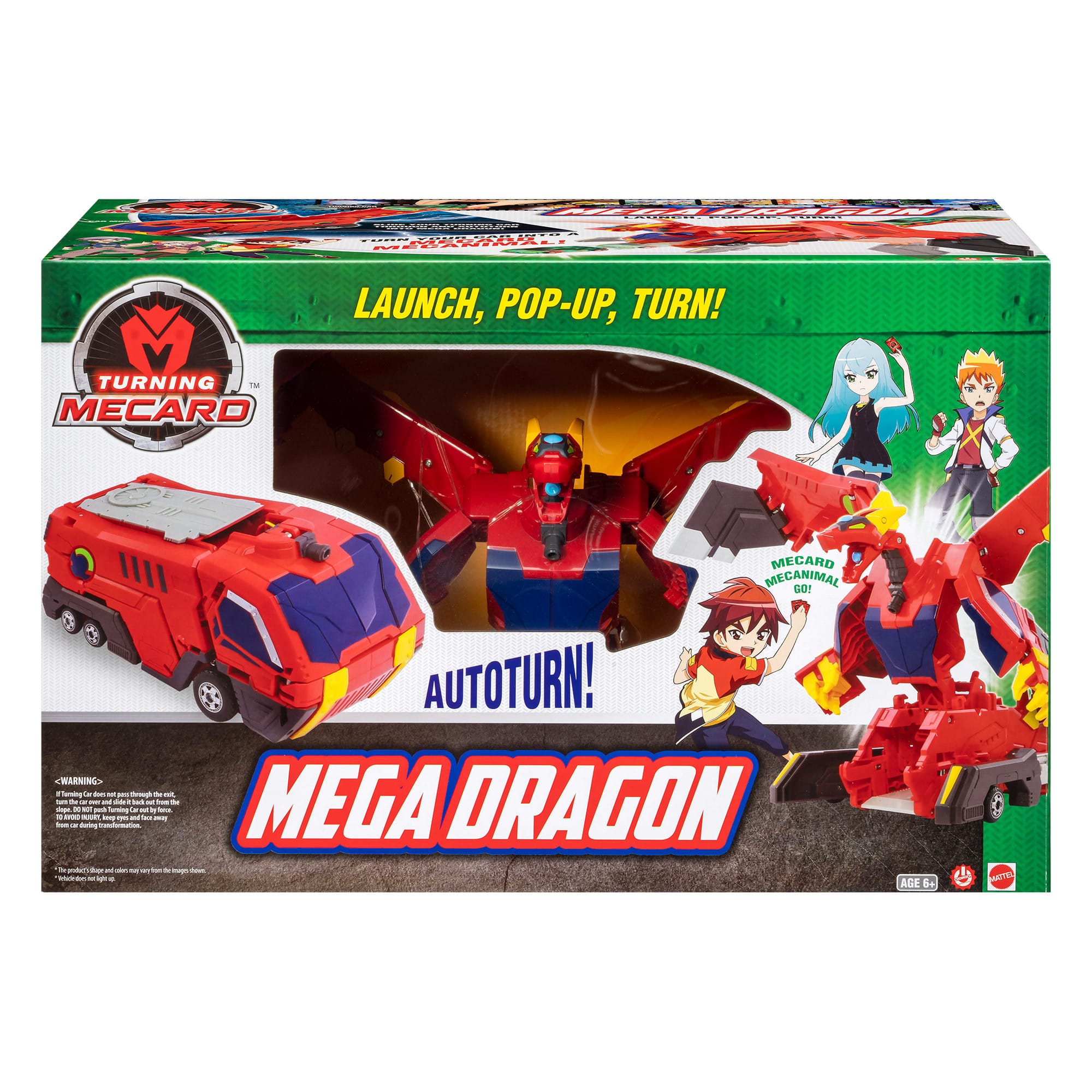 Turning Mecard - Mega Dragon