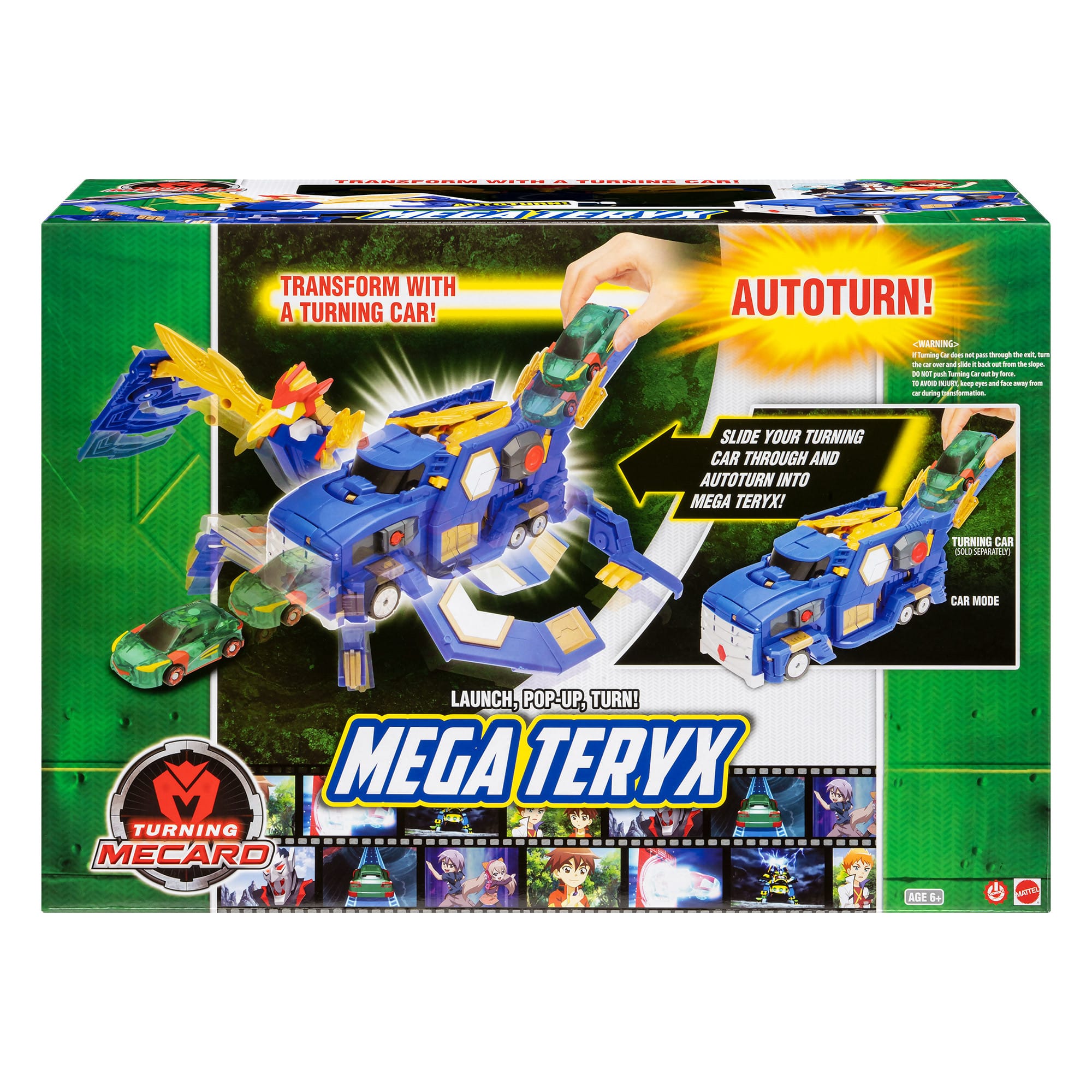 Turning Mecard - Mega Teryx