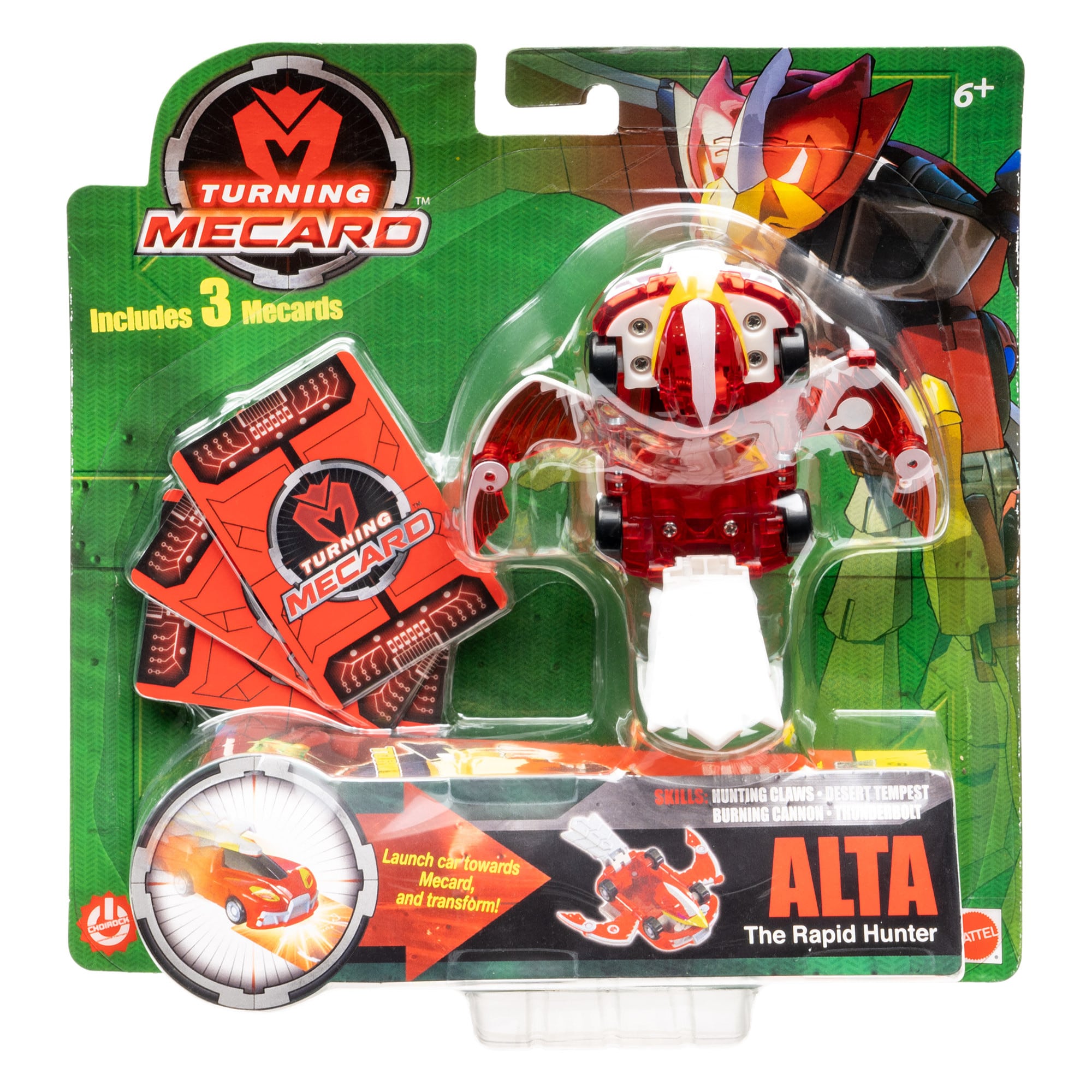 Turning Mecard - Transforming Action Figure - Alta