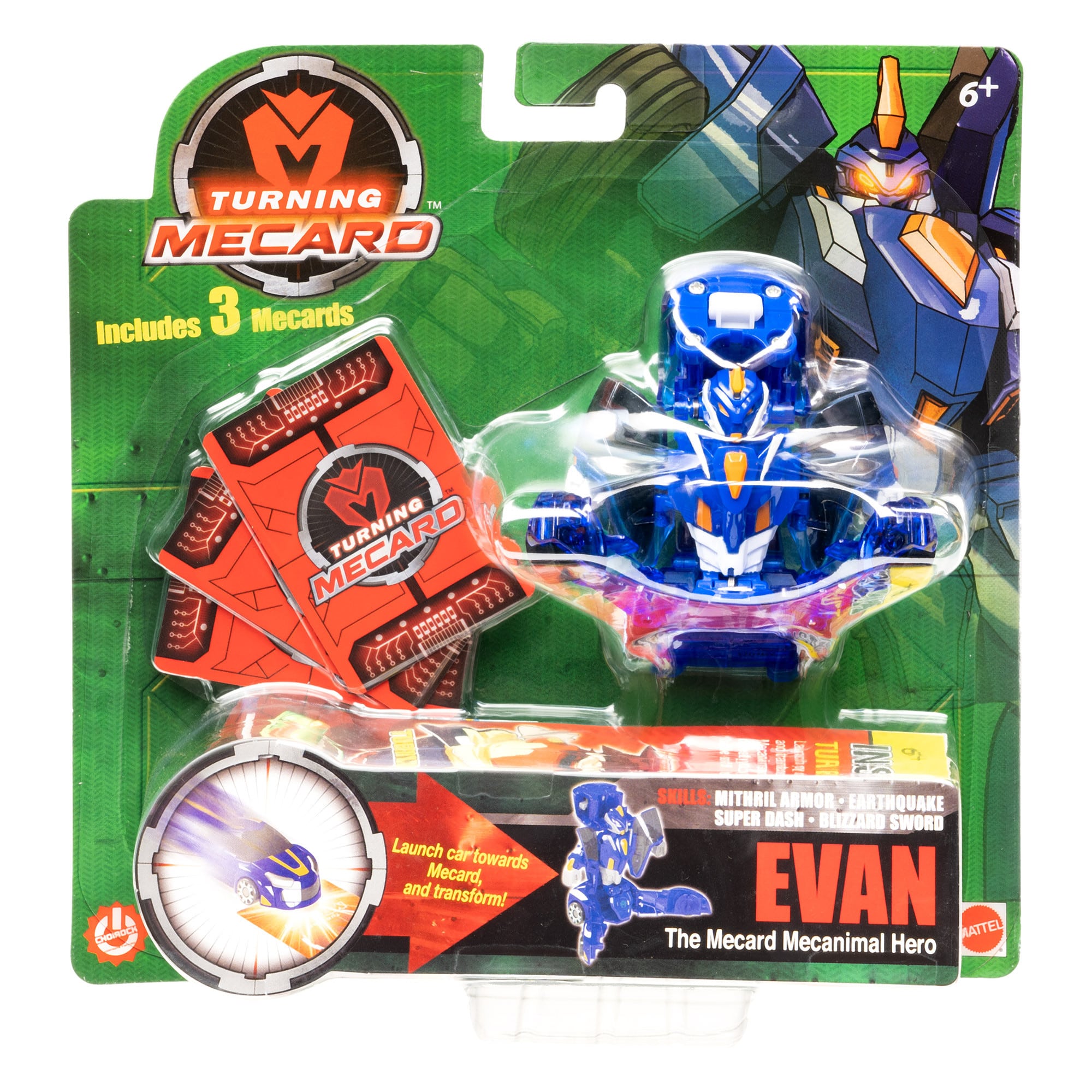 Turning Mecard - Transforming Action Figure - Evan