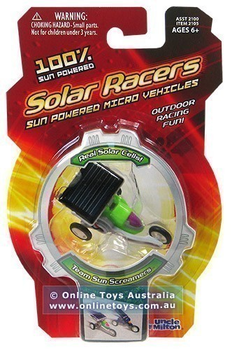Uncle Milton Solar Racer - Green