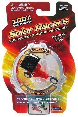 Uncle Milton Solar Racer - Red