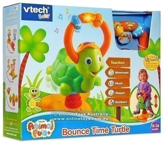 Vtech Baby - Animal Fun Bounce Time Turtle
