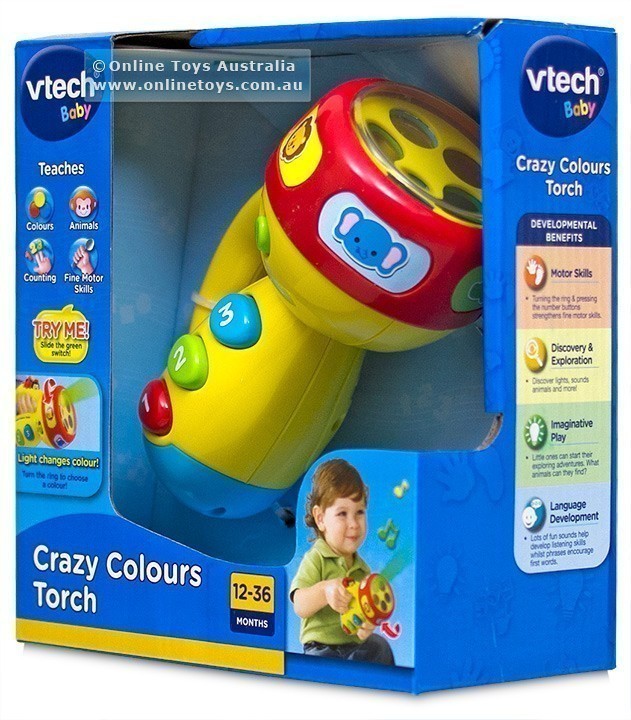 Vtech Baby - Crazy Colours Torch