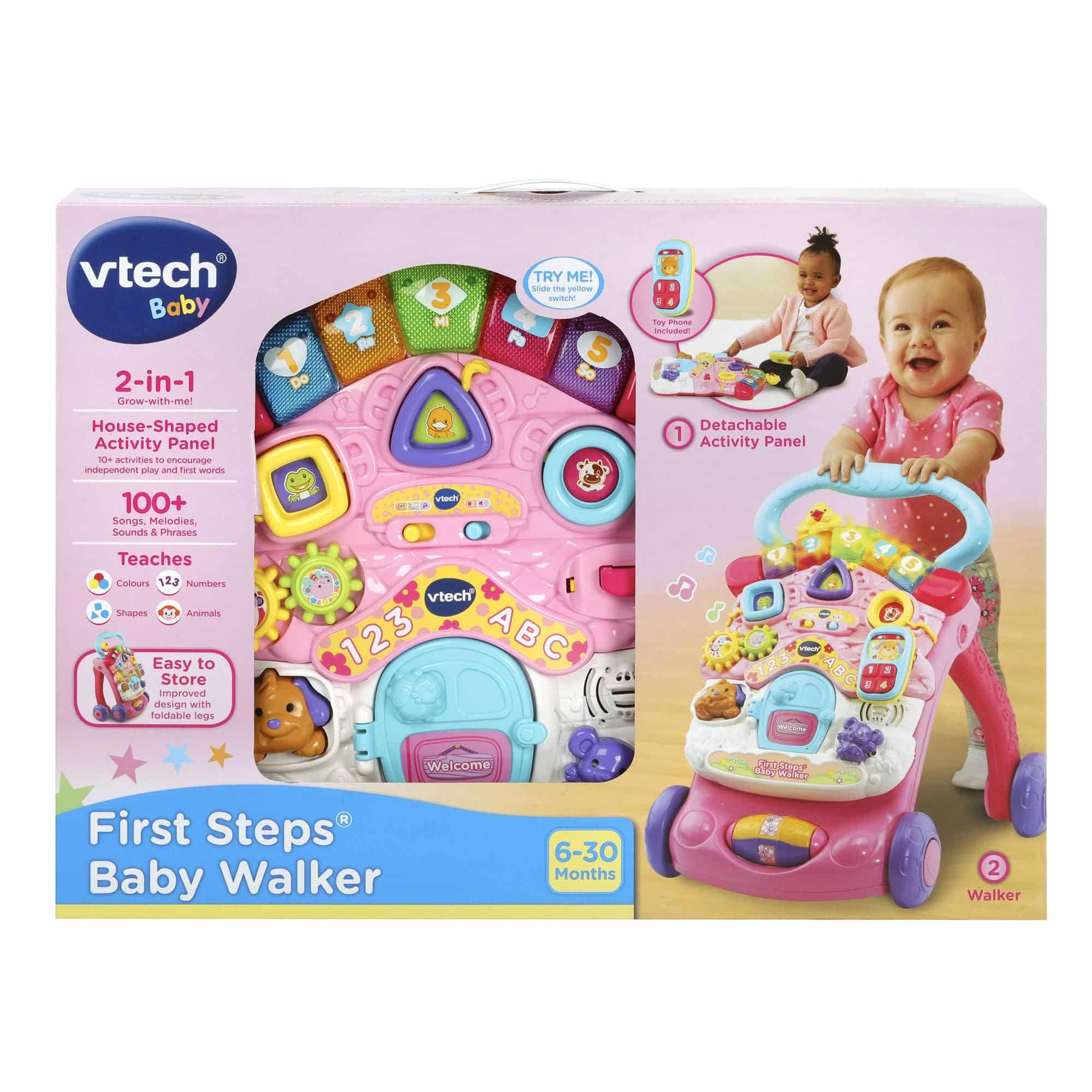Vtech Baby - First Steps Baby Walker - Pink