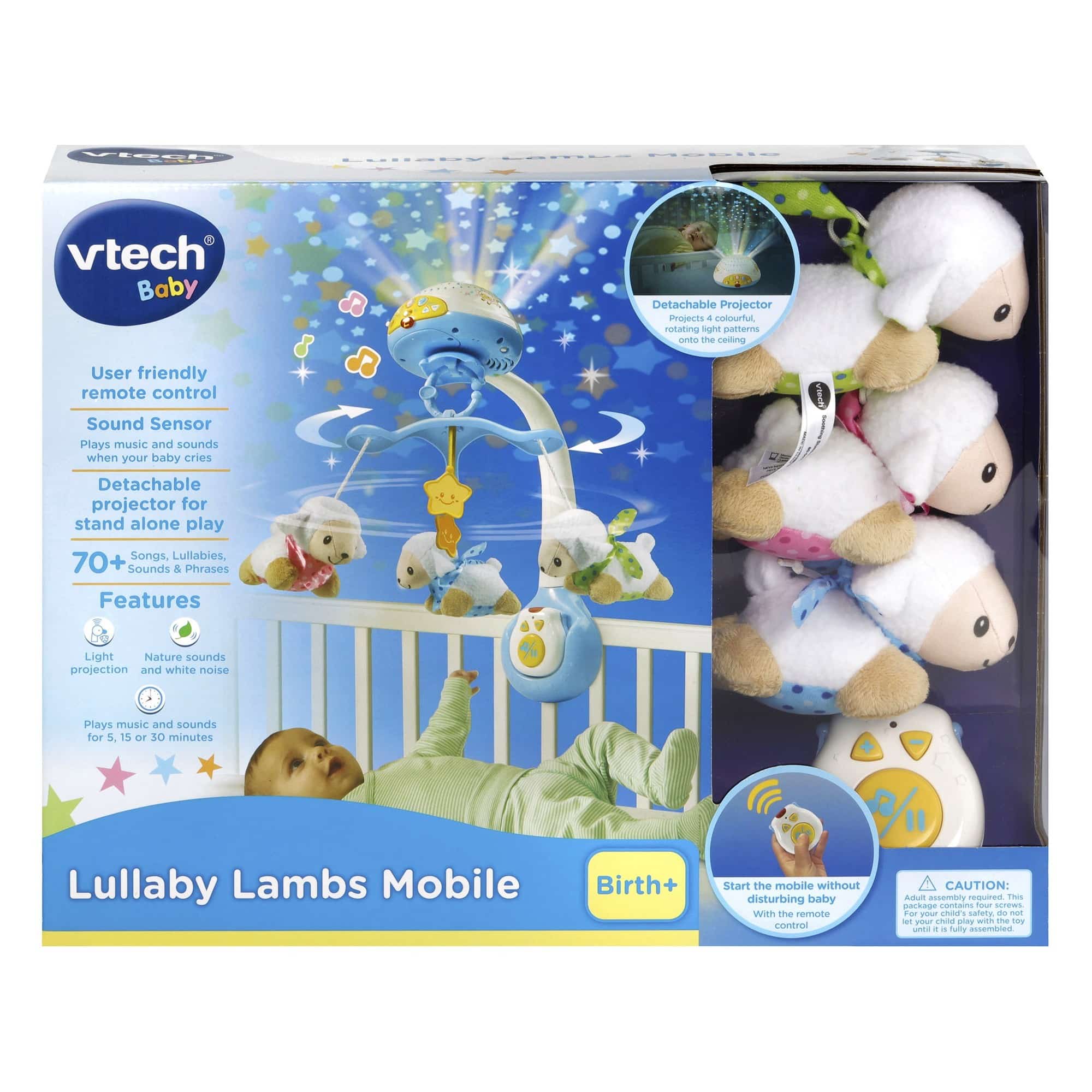 Vtech Baby Lullaby Lambs Mobile Online Toys Australia