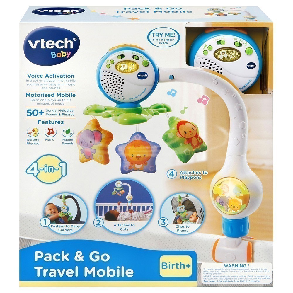 Vtech Baby - Pack & Go Travel Mobile