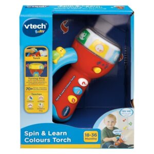 Vtech Baby - Spin & Learn Colours Torch
