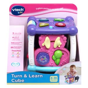 Vtech Baby - Turn & Learn Cube - Pink