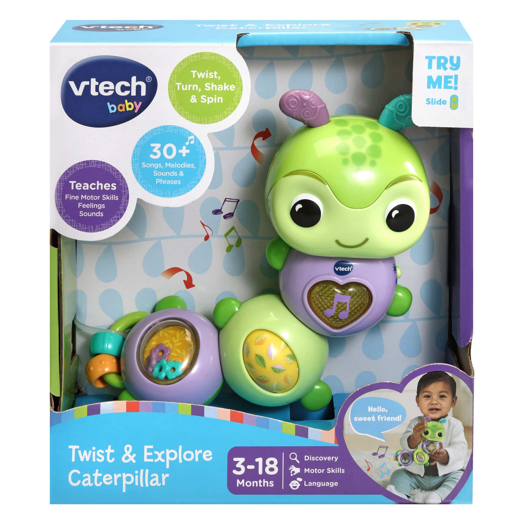 Vtech Baby - Twist & Explore Caterpillar
