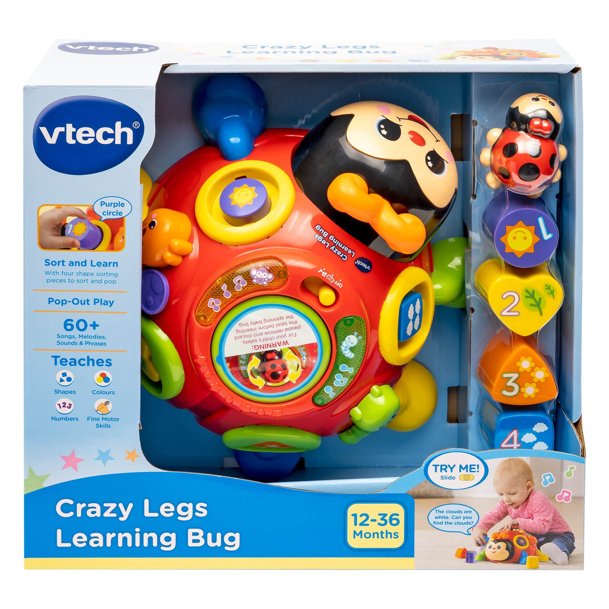 Vtech - Crazy Legs Learning Bug