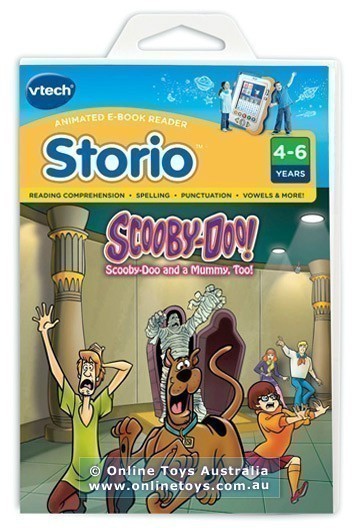 Vtech - Storio Interactive E-Reading Cartridge - Scooby-Doo and a Mummy Too
