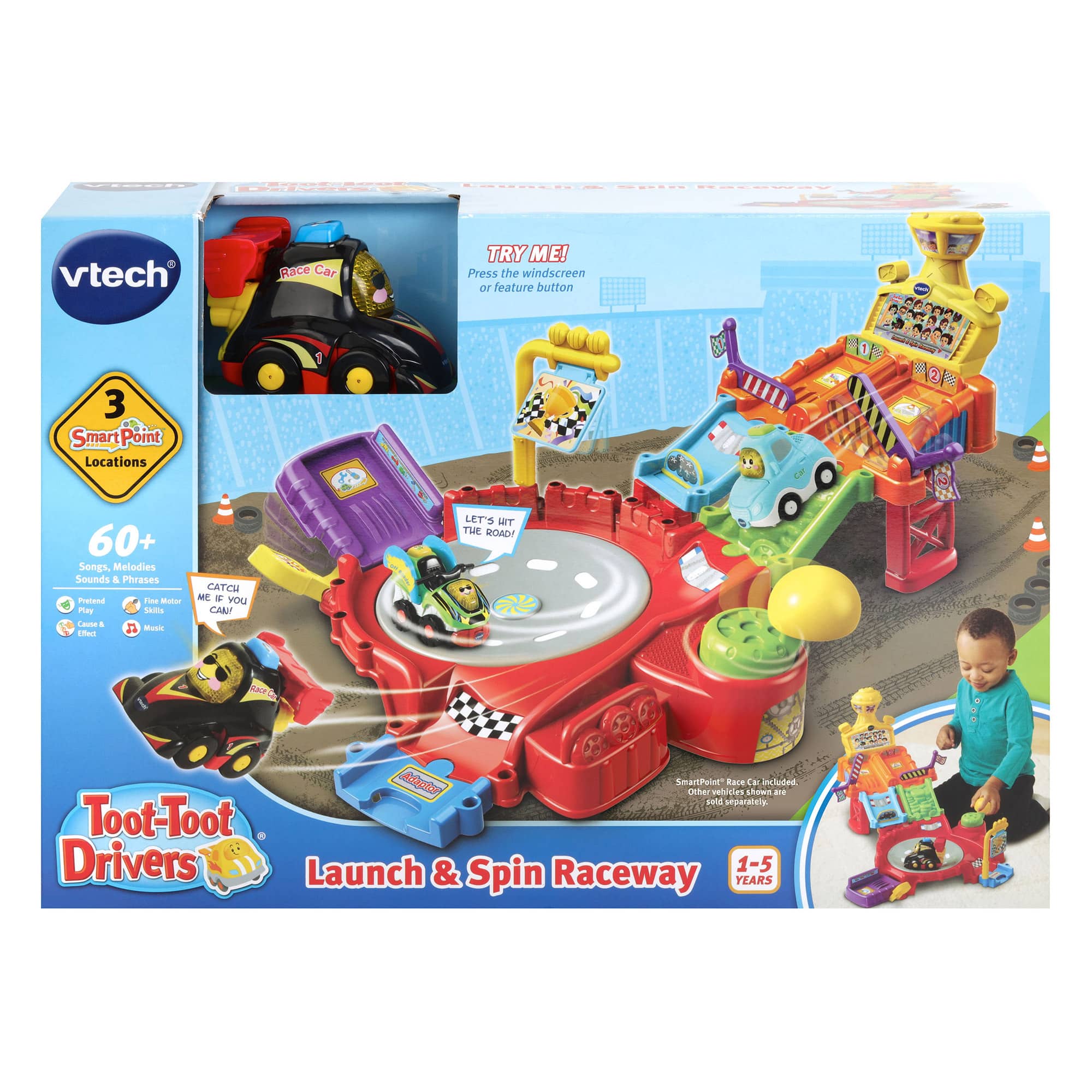 Vtech - Toot Toot Drivers - Launch & Spin Raceway