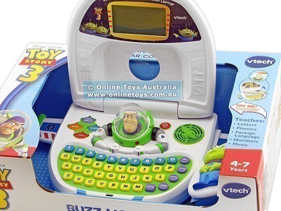 Vtech - Toy Story 3 Buzz Lightyear Star Command Laptop