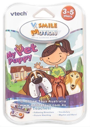 Vtech - V.Smile Motion - My Pet Puppy Cartridge