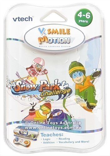 Vtech - V.Smile Motion - Snow Park Challenge Cartridge
