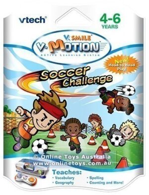 Vtech - V.Smile Motion - Soccer Challenge Cartridge