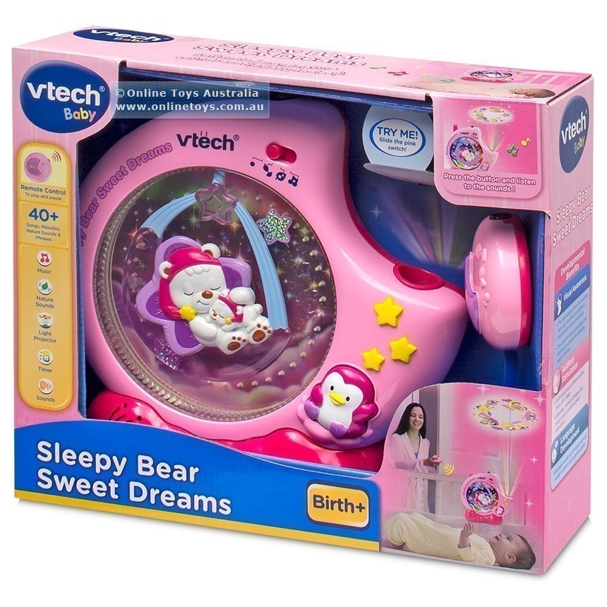 Vtech® Baby - Sleepy Bear Sweet Dreams - Pink