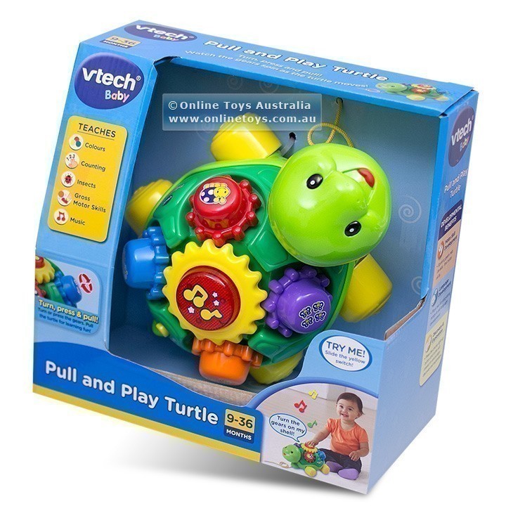 Vtech® - Pull and Play Turtle