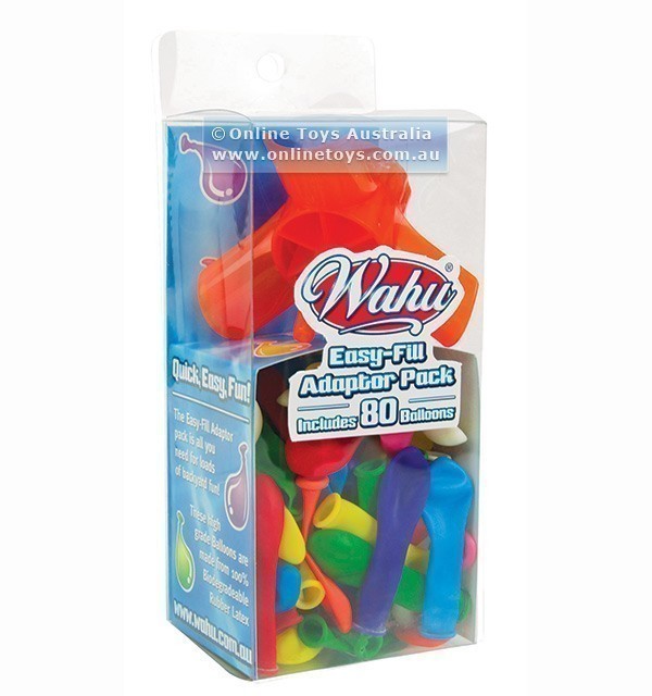 Wahu - Balloon Water Bombs with Easy Fill Adaptor